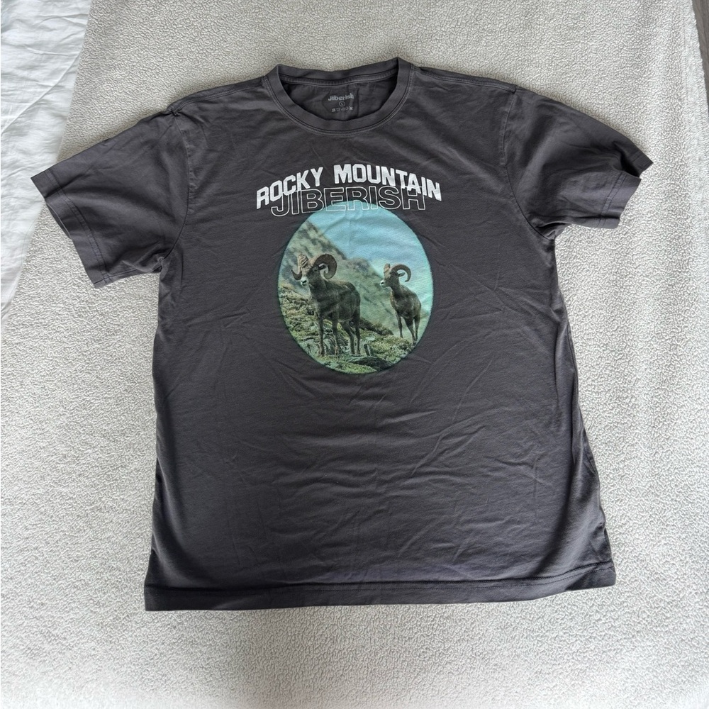 Jiberish T Shirt. Unisex size L